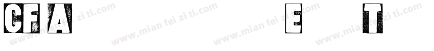 CF AdaptiveExtThin B字体转换